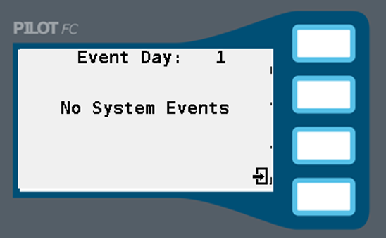 Image of the screen showing detailed list of flow of optimized events.