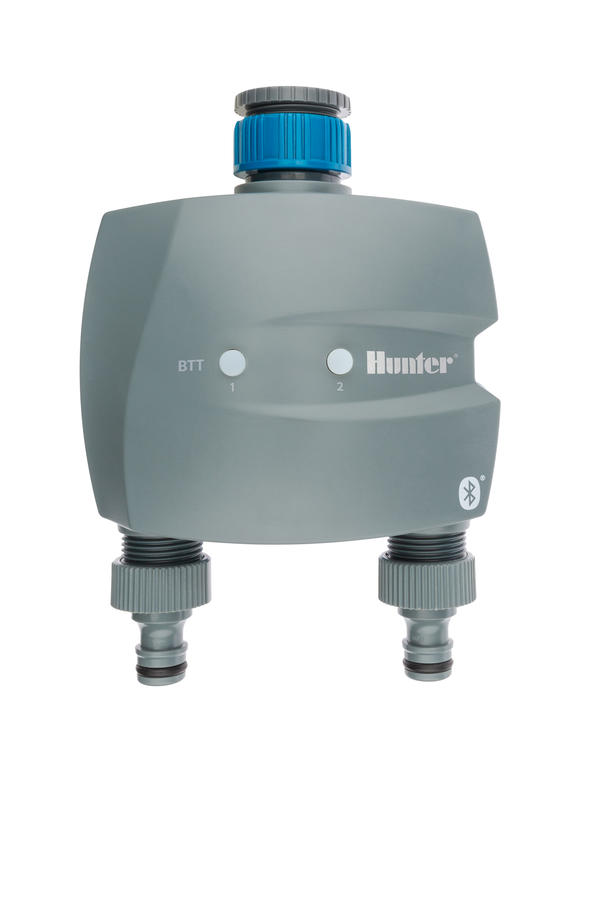 Irrigation Hunter Single Station Bluetooth Tap Timer with App Control BTT-100 Watering System Drip Tube Adapter 