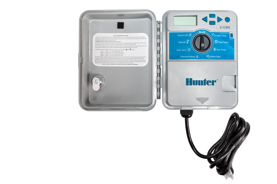 Hunter Industries XC800 X-Core 8-Station Outdoor Irrigation Controller Gray 
