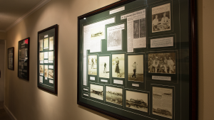 Galveston Golf Course Historical Hallway