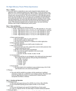 Pro High-Efficiency Written Specifications thumbnail