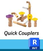 Quick Couplers Installation Drafting Details RVT thumbnail