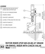 CAD - I-20-00 PGP -00 On-Grade with Swivel Riser and Check Valve thumbnail