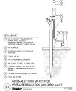 CAD - MP Stake Kit with MP Rotator, Pressure Regulation, and Check Valve thumbnail