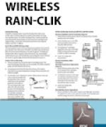 Wireless Rain-Clik Instruction Card thumbnail