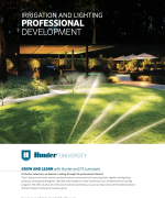 Irrigation and Lighting Professional Development Brochure thumbnail
