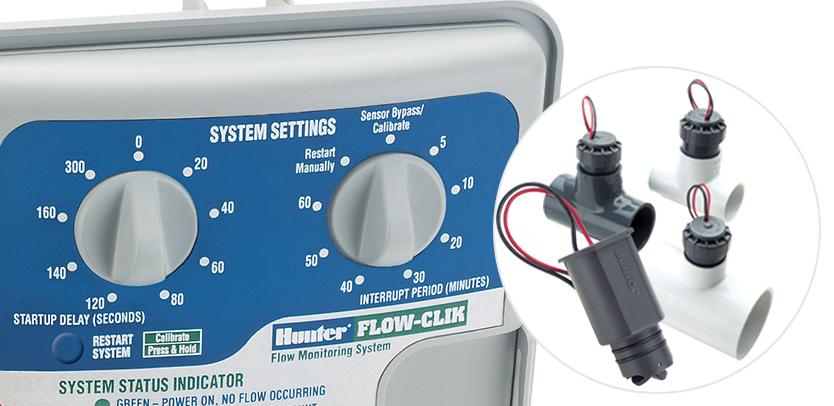 Hunter Flow-Clik irrigation sensor