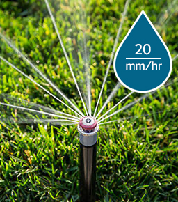 Irrigation Spray Heads Comparison Chart