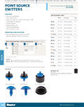 Point Source Emitter Product Cutsheet