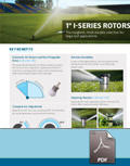 1" I-Series Rotors Competitive Advantage Sheet