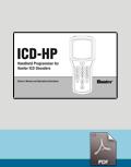 Manual de usuario del ICD-HP