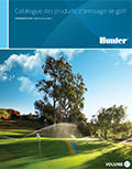 Catalogue des produits d'arrosage de golf
