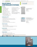 Pilot Field Controller System Submittal Sheet