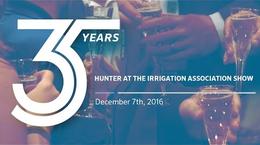 Hunter Industries at the Irrigation Association Show, 2016
