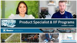Hunter Product Specialist &amp; Irrigation Installation Fundamentals Programs in Spanish