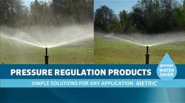 Water Savings: Using Pressure Regulation