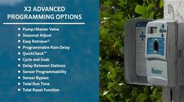 X2 Irrigation Controller Advanced Offline Program Features Overview
