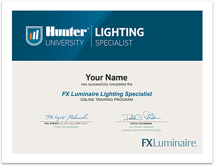 FX Luminaire Product Technician Program